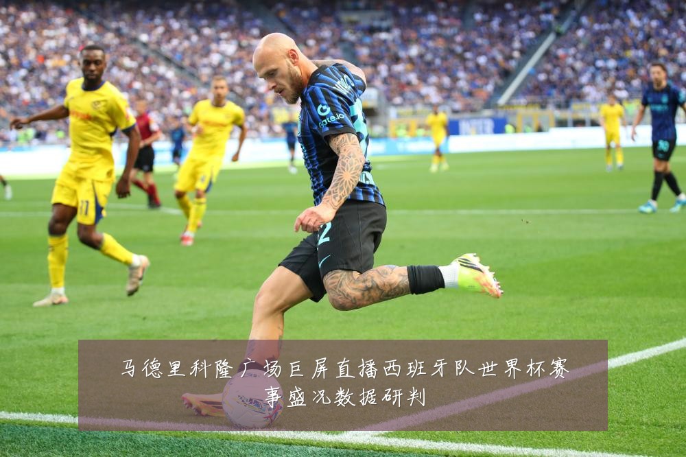 马德里科隆广场巨屏直播西班牙队世界杯赛事盛况数据研判
